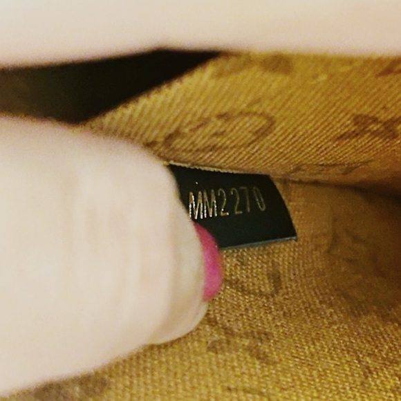 Authentic Louis Vuitton Limited Edition Caramel & Black Pochette Clutch Bag - Picture 11 of 12